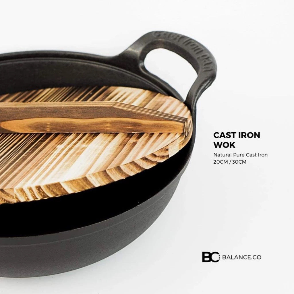 Cast Iron Ingot Wok
