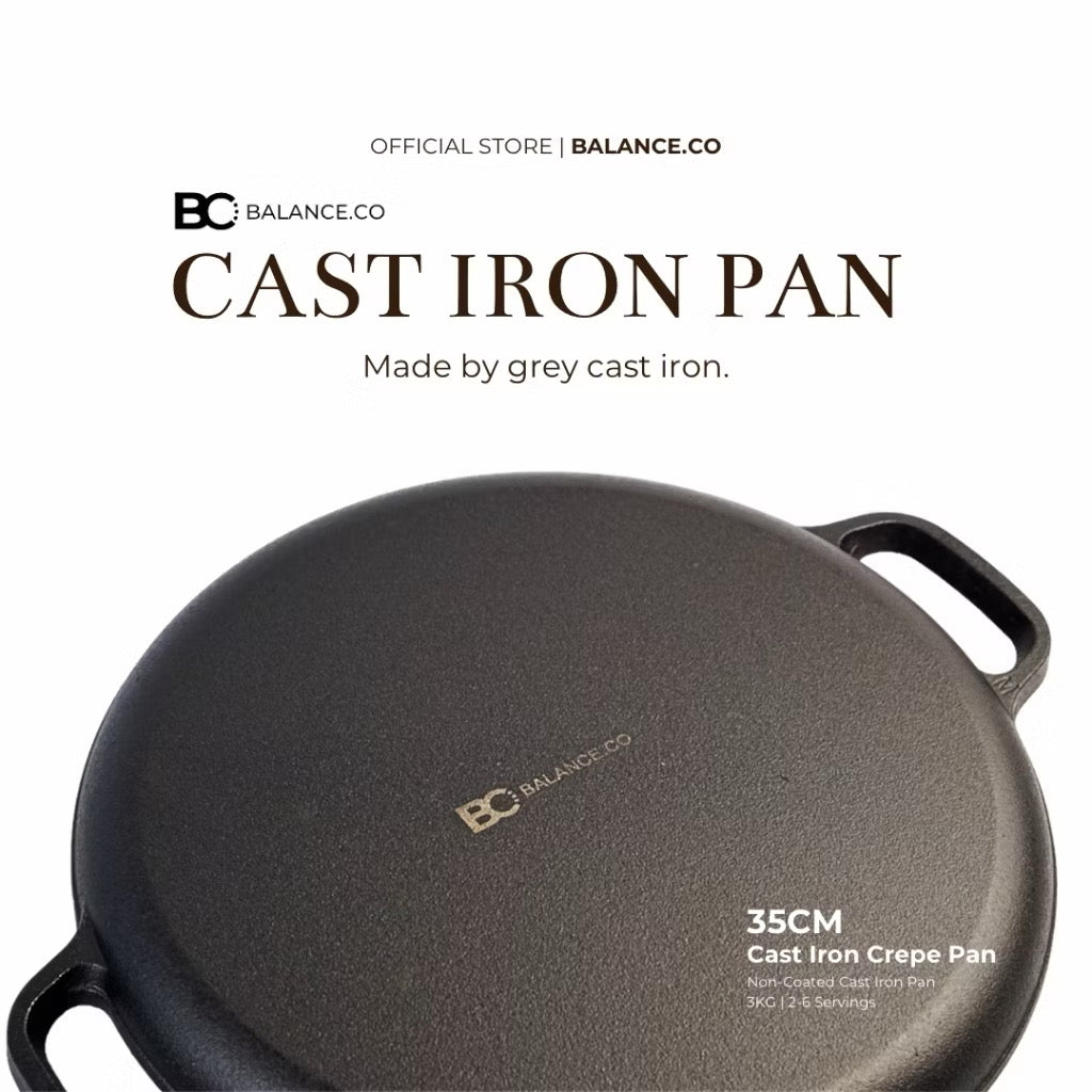 Cast Iron Crepe Pan