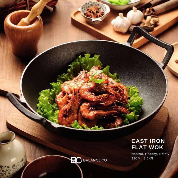 Cast Iron Wok