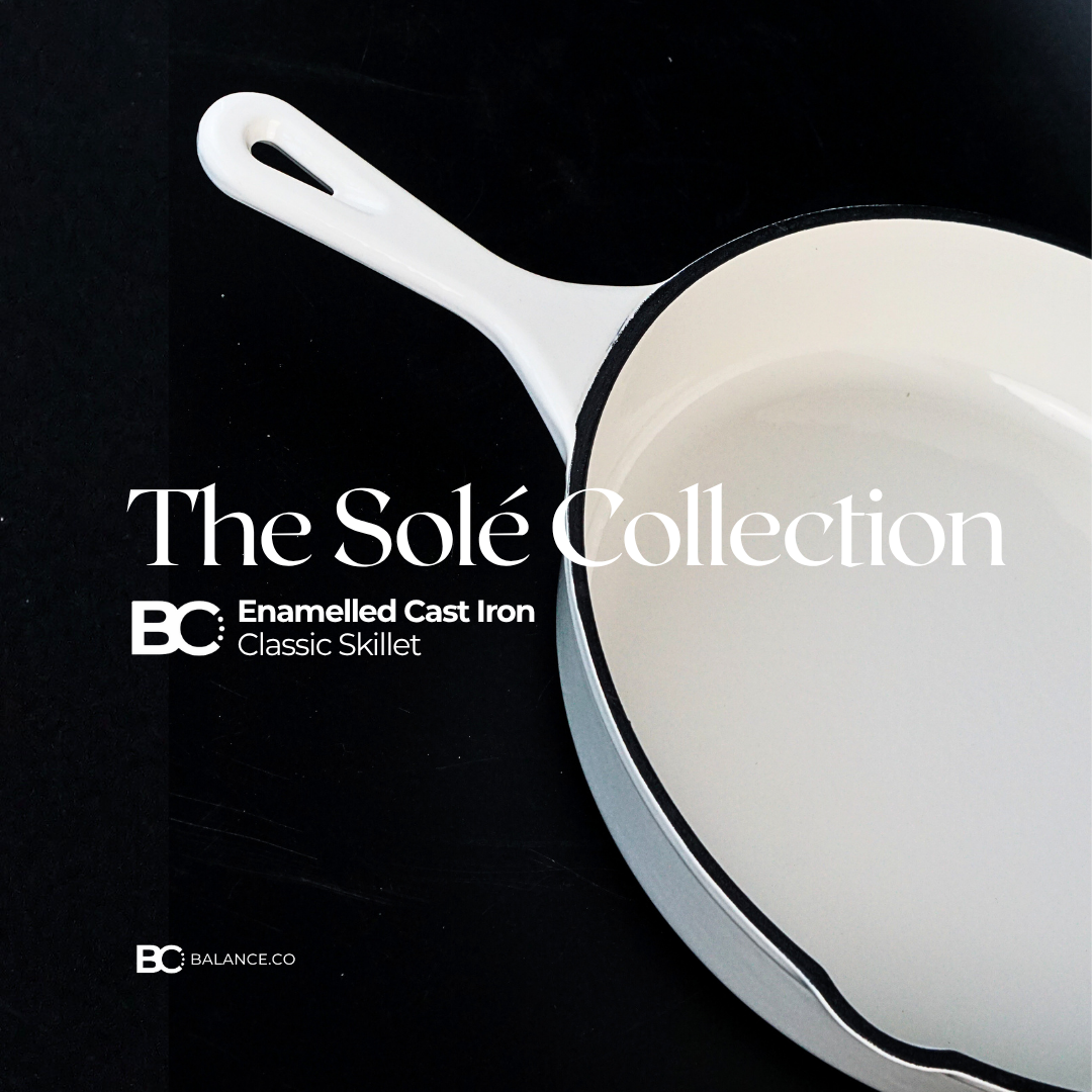 26cm Enameled Cast Iron Classic Skillet – Modern Frying Pan, Chemical-Free & Durable