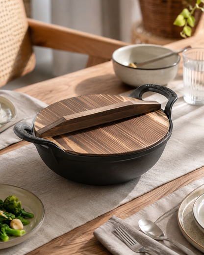 Cast Iron Ingot Wok