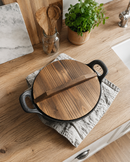 Cast Iron Ingot Wok