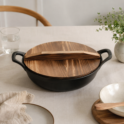 Cast Iron Ingot Wok