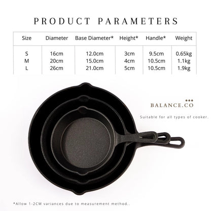 [Super Deal] Combo Skillets Set