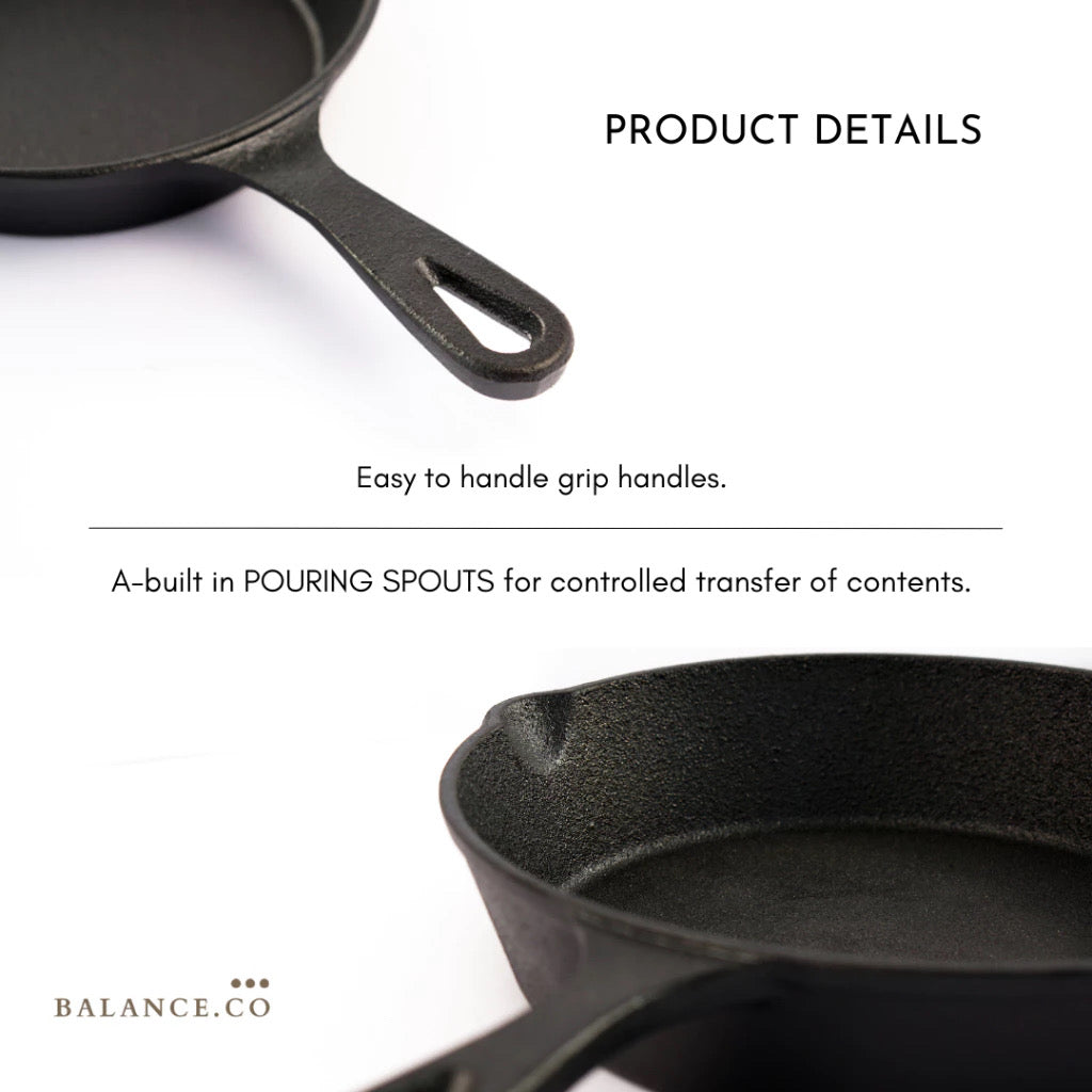 [Super Deal] Combo Skillets Set