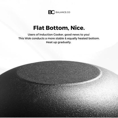 Cast Iron Ingot Wok