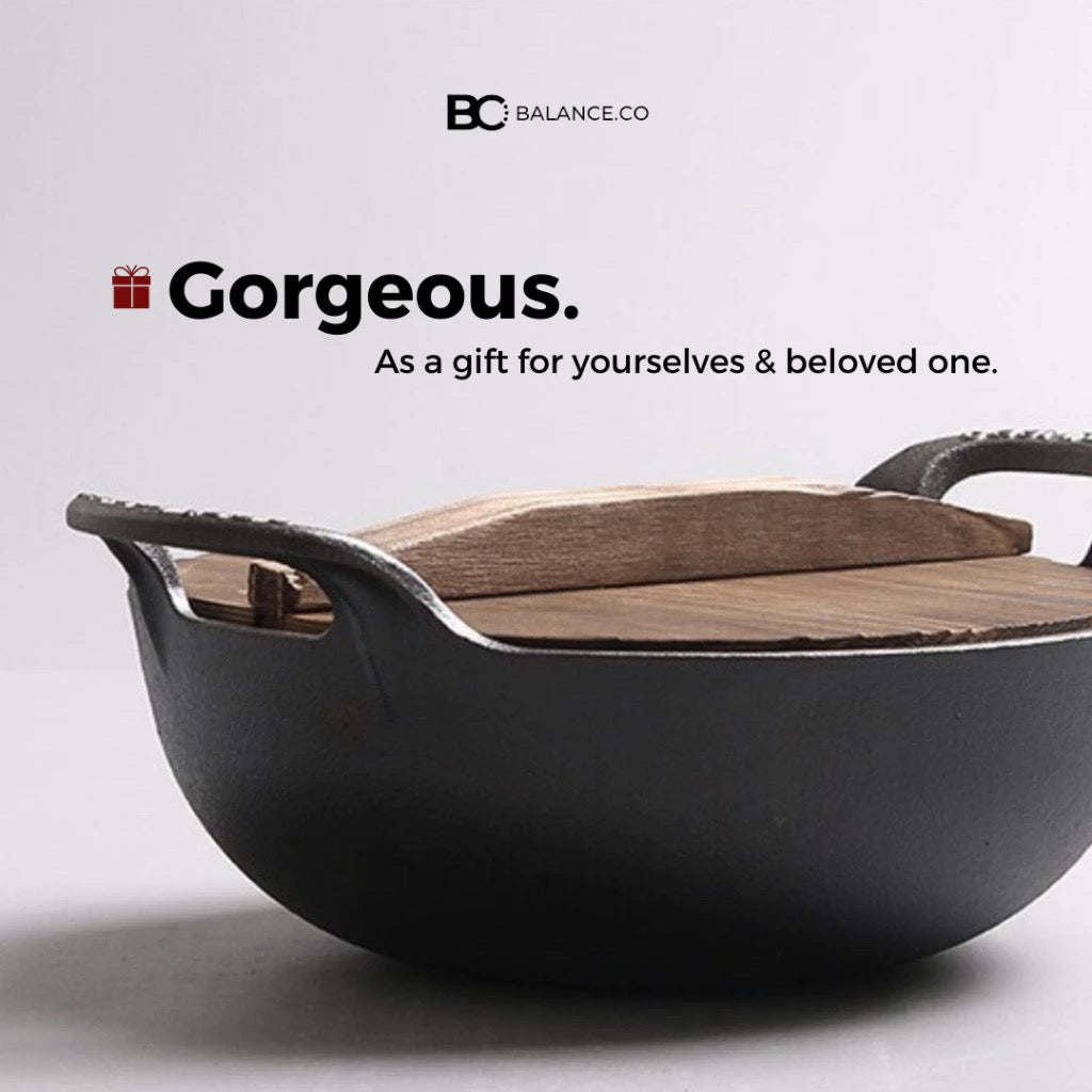 Cast Iron Ingot Wok