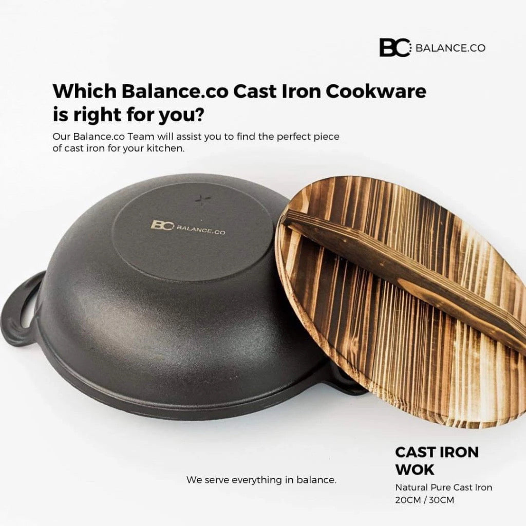 Cast Iron Ingot Wok