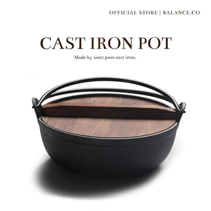 Cast Iron Sukiyaki Pot