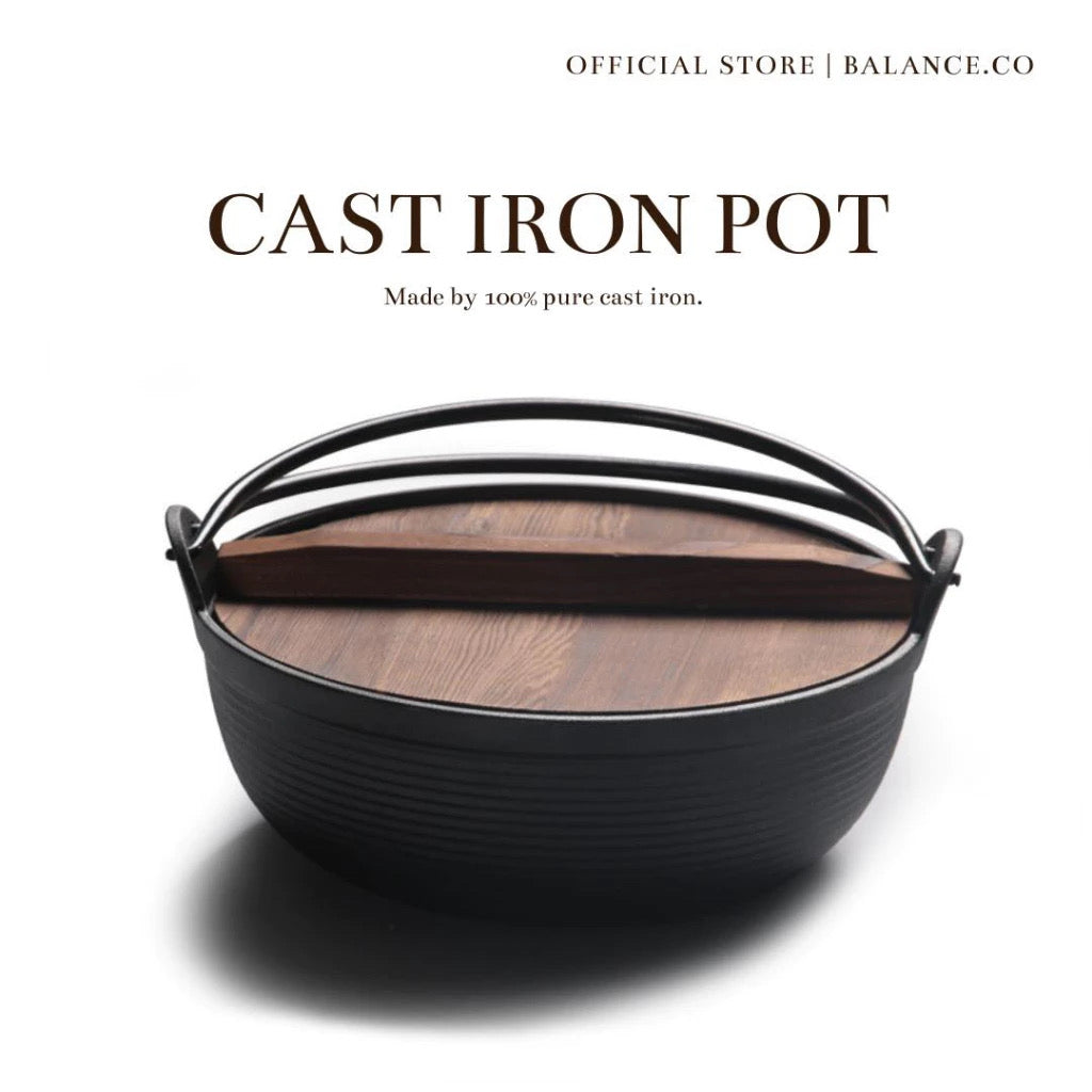 Cast Iron Sukiyaki Pot