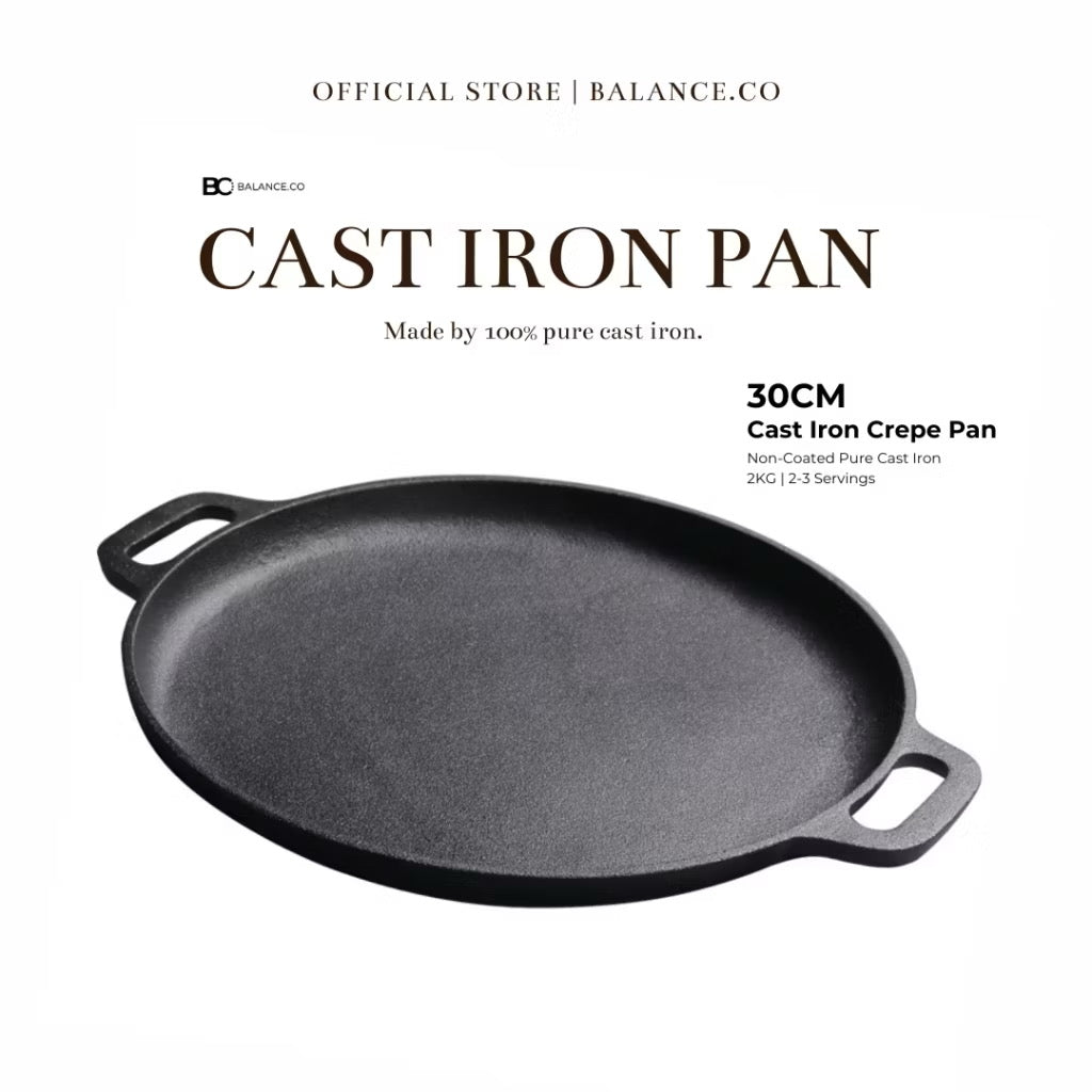 Cast Iron Crepe Pan