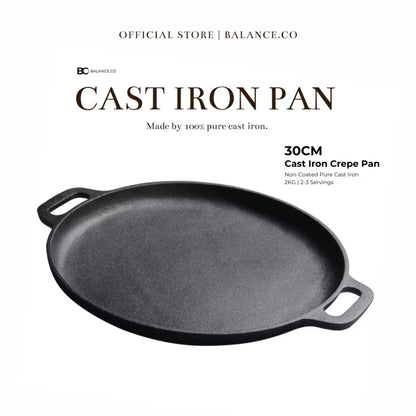 Cast Iron Crepe Pan