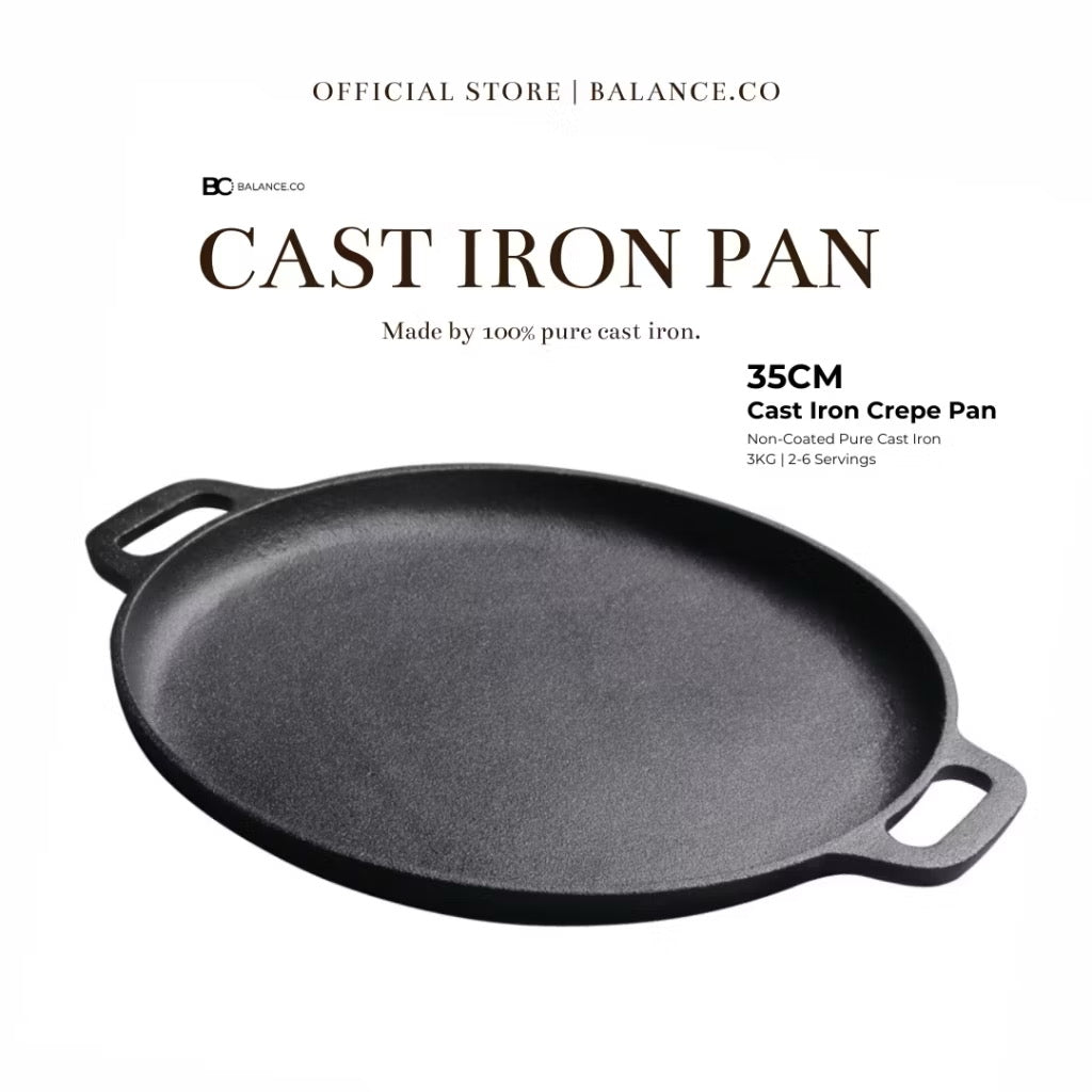 Cast Iron Crepe Pan