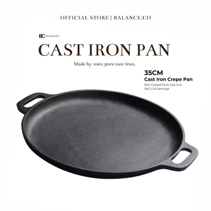 Cast Iron Crepe Pan